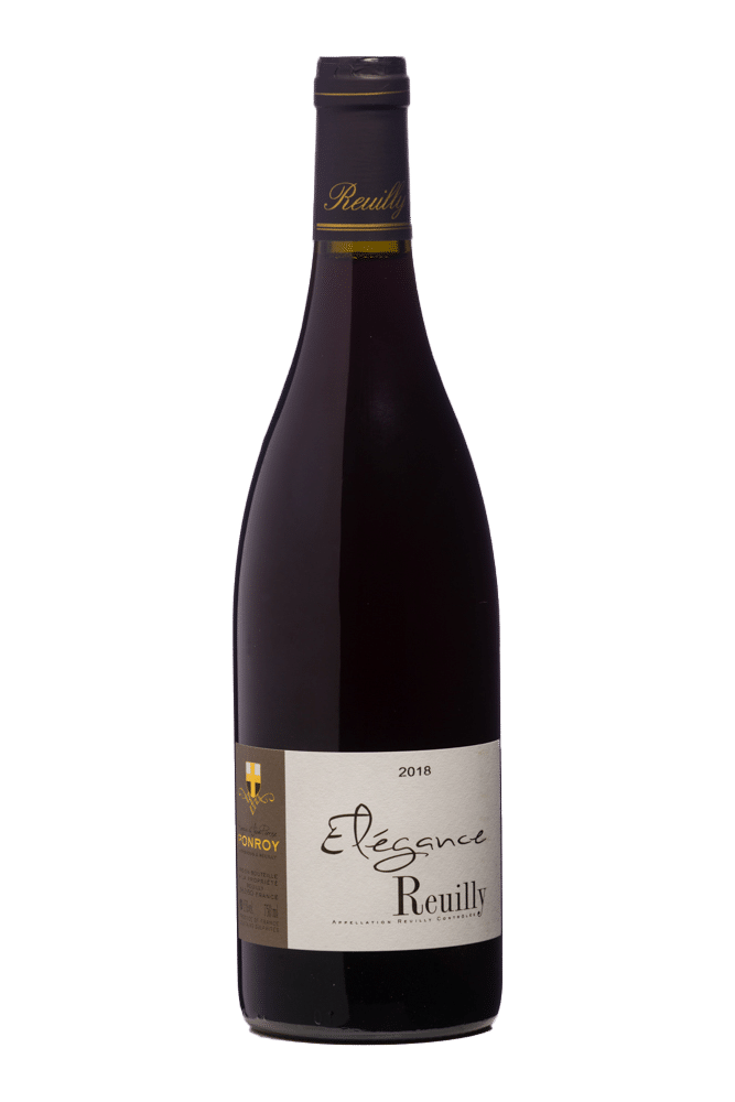 Bouteille vin rouge cuvée Elegance Reuilly du Domaine Ponroy